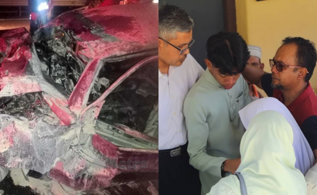 Tragedi Nahas 5 Beranak, Suami Reda – ‘Terima Kasih Allah Untuk Tempoh 24 tahun Hidup Bersama Mereka’