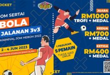 Jom Heboh Bawa Kelainan, Ada Kejohanan Bola Jalanan VOCKET ‘3V3’