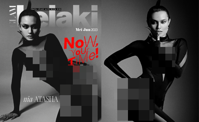 Nia Atasha Berpakaian Seksi Jadi ‘Cover’ Muka Hadapan Majalah Lelaki, Ramai Puji ‘Hot’ & Ucap Tahniah
