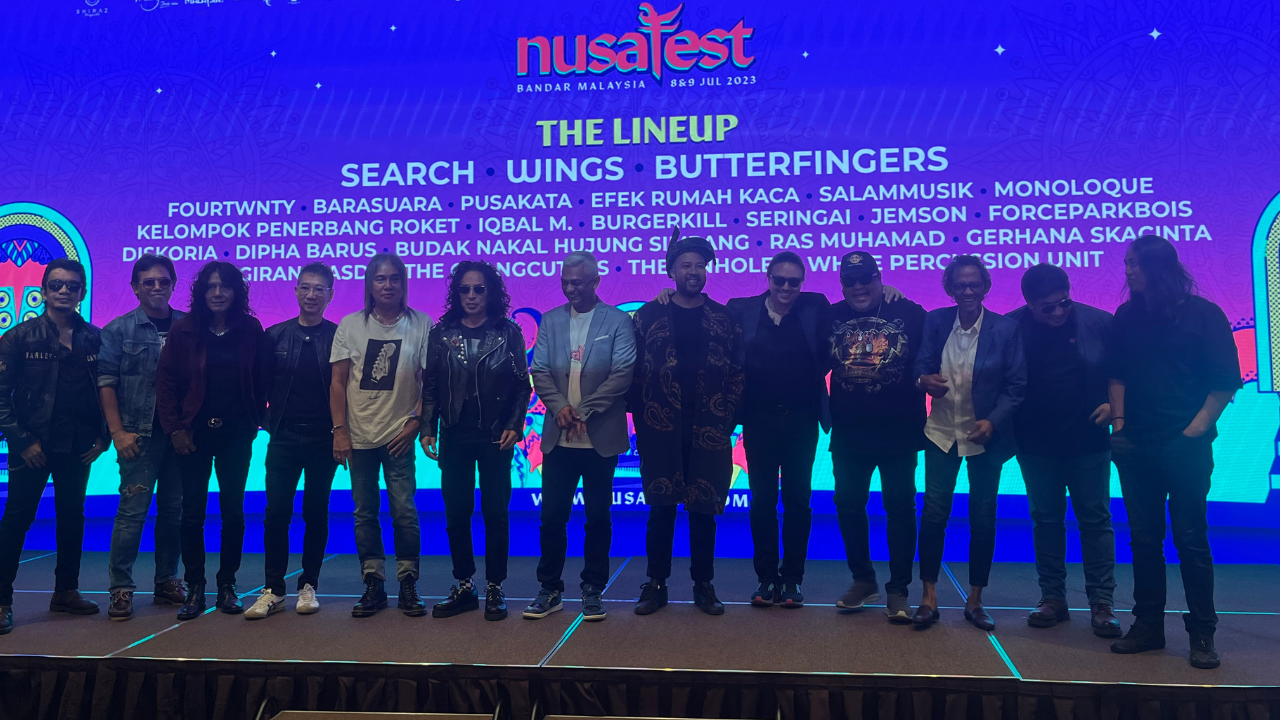 Search & Wings Kembali Berkongsi Pentas Selepas 10 Tahun, Nusa Fest Bawakan Butterfingers!