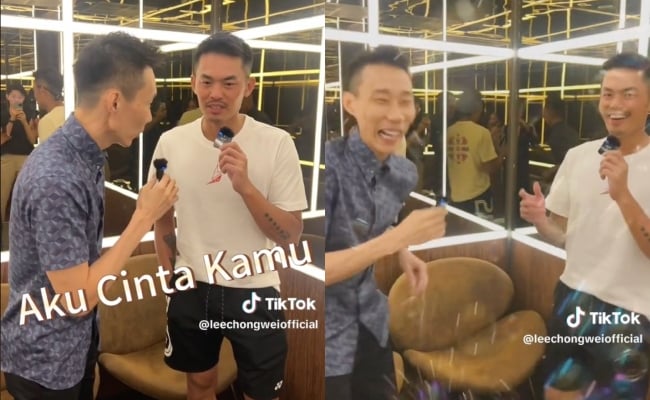 [VIDEO] Lee Chong Wei Ajar Cakap Bahasa Melayu, Netizen Kagum Dengan Lin Dan – ‘Sebutan Sebiji Macam Orang Malaysia’