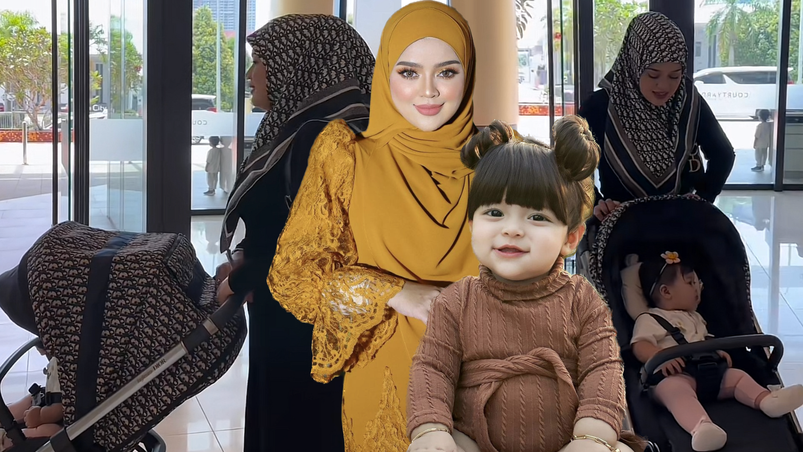 [VIDEO] Netizen Telan Air Liur Tengok Stroller Anak MUA Bellaz Cecah RM25,000