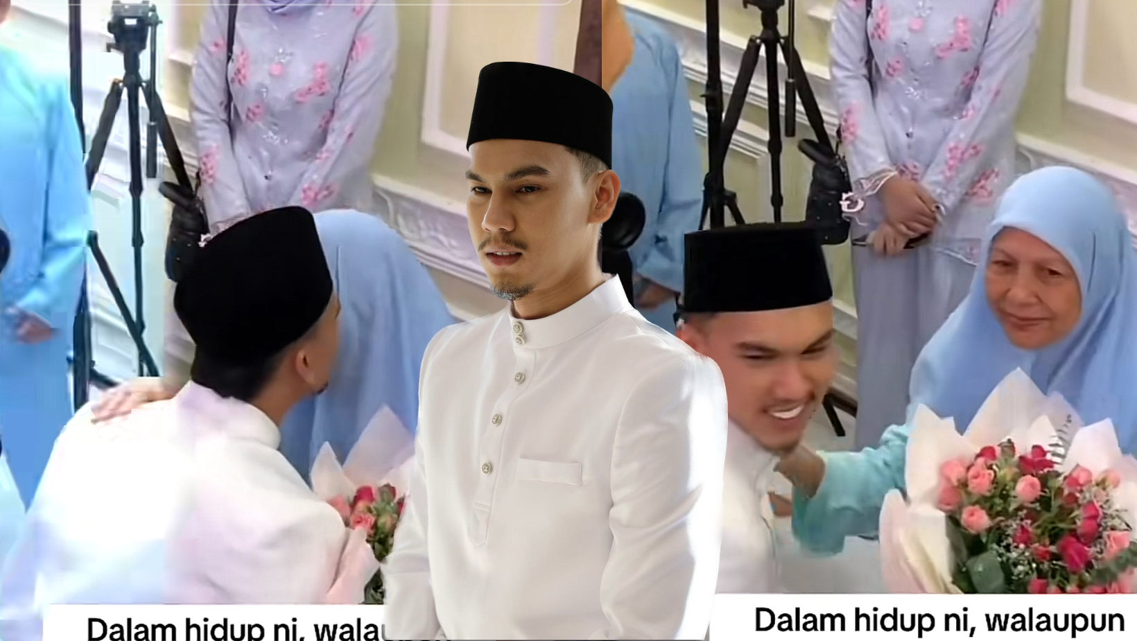 [VIDEO] Selesai Akad Nikah, MK K-Clique Hadiahkan Gelang Emas & Bunga Untuk Ibu – ‘Mesti Dia Layan Isteri Bagaikan Bidadari’