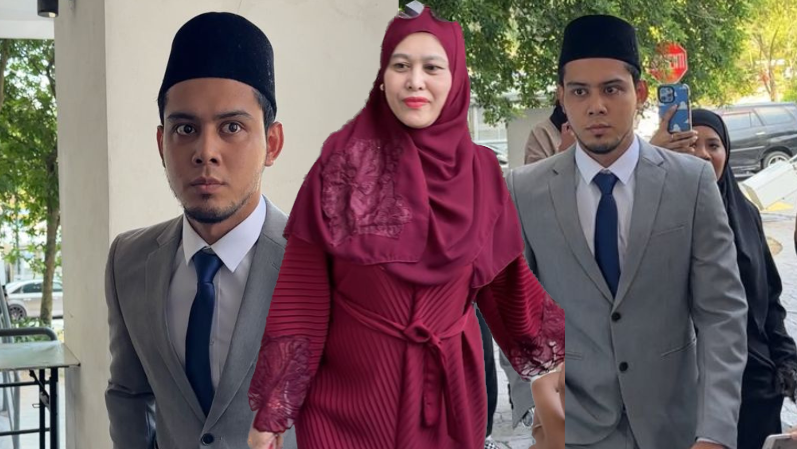 Hafidz Roshdi Terus Membisu, Hadir Ke Mahkamah Bagi Proses Pengesahan Lafaz Cerai Ditemani Ibunda Tercinta