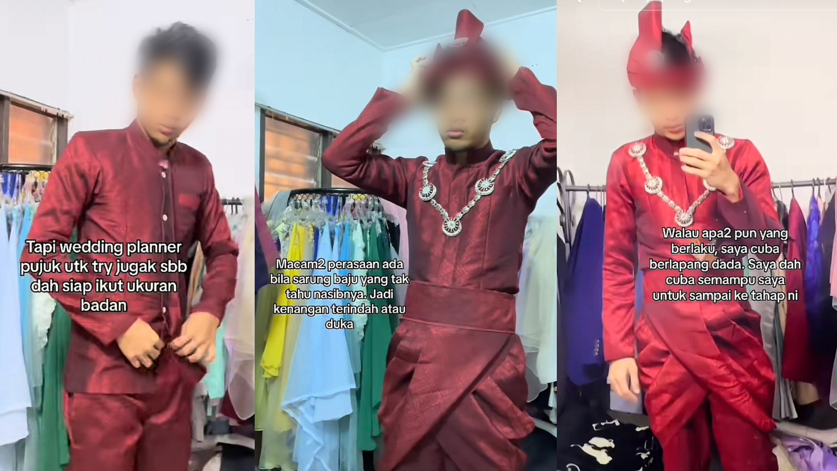 [VIDEO] Lelaki Tabahkan Diri Pergi Fitting Baju Kahwin Meski Sedar Hubungan ‘Dihujung Tanduk’