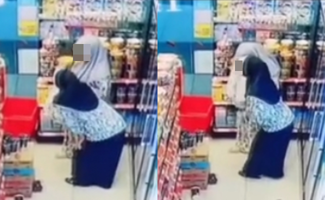 Wanita Dipercayai Selamba Kencing Berdiri Dalam Kedai Serbaneka