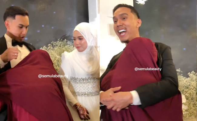 [VIDEO] Siapa Peluk MK K-Clique Atas Pelamin? – ‘Muka Isteri Terus Berubah’
