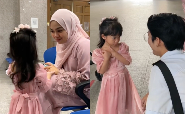 [VIDEO] Ibu Berjaya Dapat Hak Jagaan Anak, Momen Anak Segan Jumpa Bapa Kandung Curi Perhatian Netizen