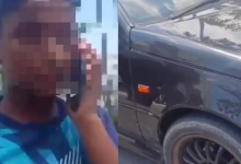 Budak 13 Tahun Pandu Kereta Bawa Ibu, Rakan Ditahan Polis