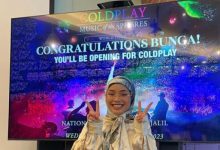 Bunga Isme Teruja Dipilih Untuk Pembukaan Konsert Coldplay – ‘Untunglah Free Jumpa’