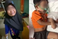 [VIDEO] Ibu Rakam Anak Menangis Teresak-Esak, Mengadu Kawan Sekolah Ejek Adik Cacat