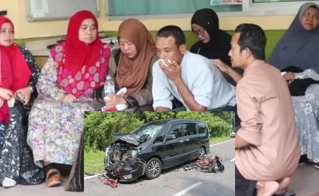 Bapa Hadapi Fasa Terendah Dalam Hidup, Tiga Anak Keluar Beli Aiskrim Maut Terlibat Kemalangan