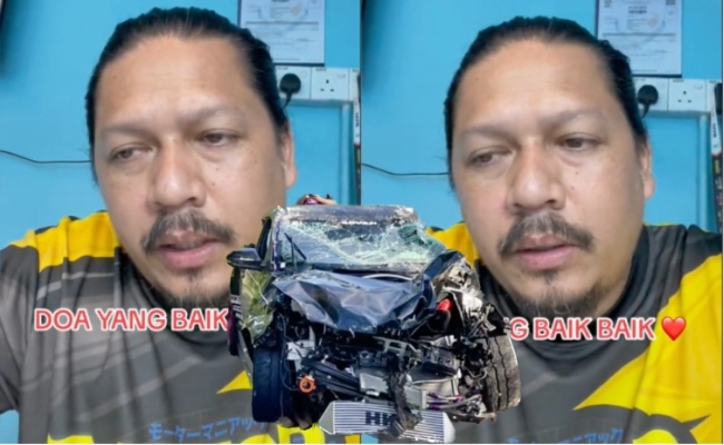 [VIDEO] ‘Bawa Kereta Member, Hati-Hatilah’ – Pekin Ibrahim Reda, Kereta GR Yaris Kansai ‘Total Lost’