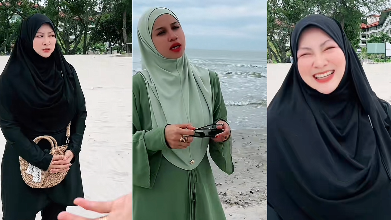[VIDEO] Netizen Terhibur Lihat Abby & Memey Lakon Semula Babak ‘Perempuan Itu’ – ‘Patutnya Abby Jadi Khalish’