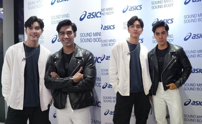 Hariz Hamdan Teruja Jumpa Pon Nawasch Pada Pelancaran ASICS Autumn Winter 2023