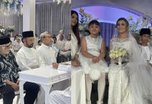 [VIDEO] Cat Farish Tersasul Semasa Akad Nikah, Shikin Maembong Berjurai Air Mata Selepas Sah Jadi Isteri