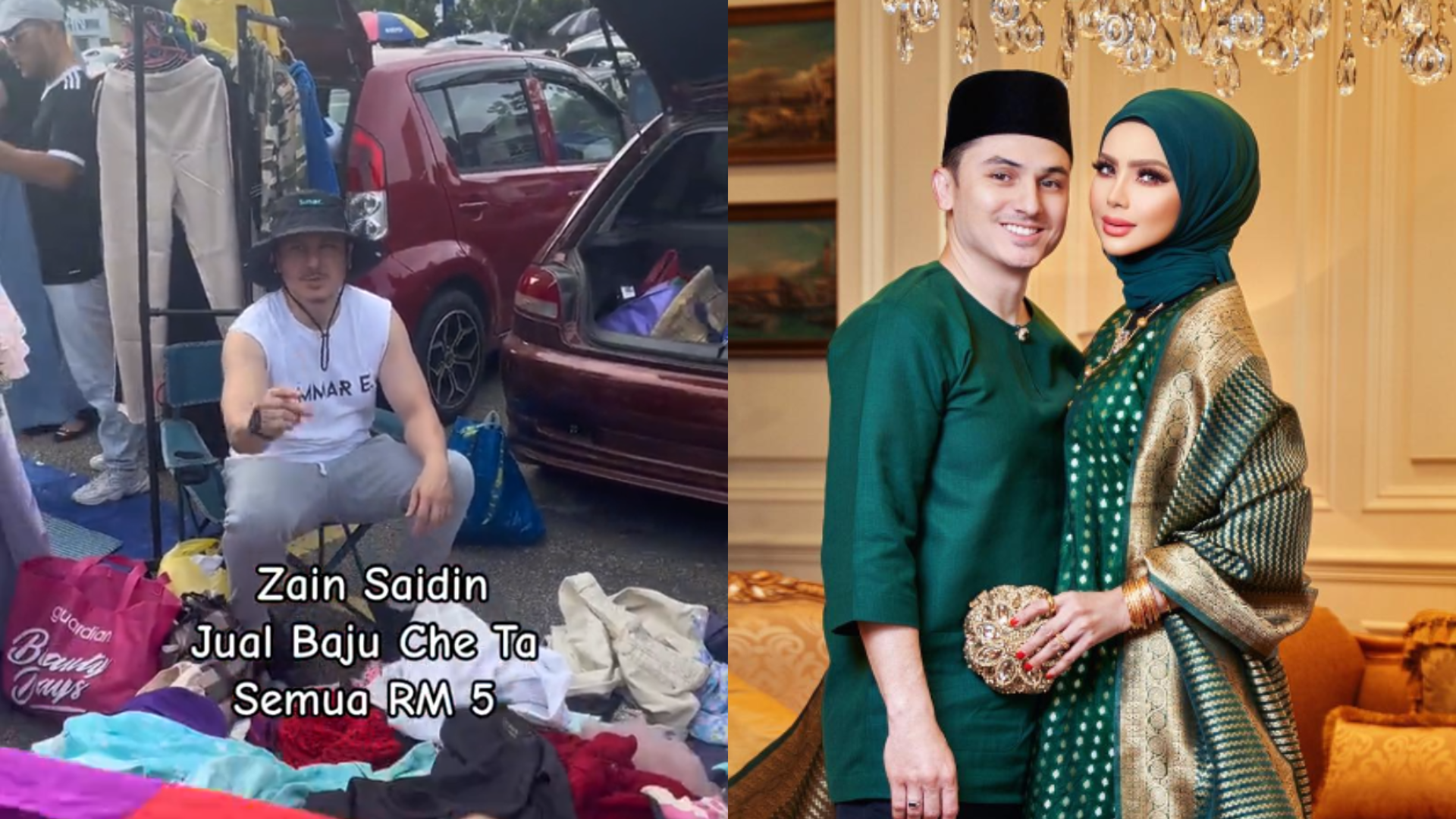 [VIDEO] Zain Saidin Lelong Baju Che Ta Serendah RM5