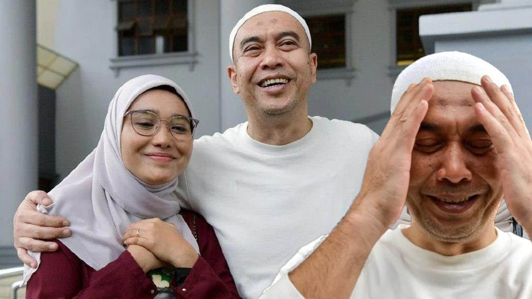 Bebas Hukuman Penjara 12 Tahun, Ismahalil Hamzah Gembira Dapat Walikan Anak