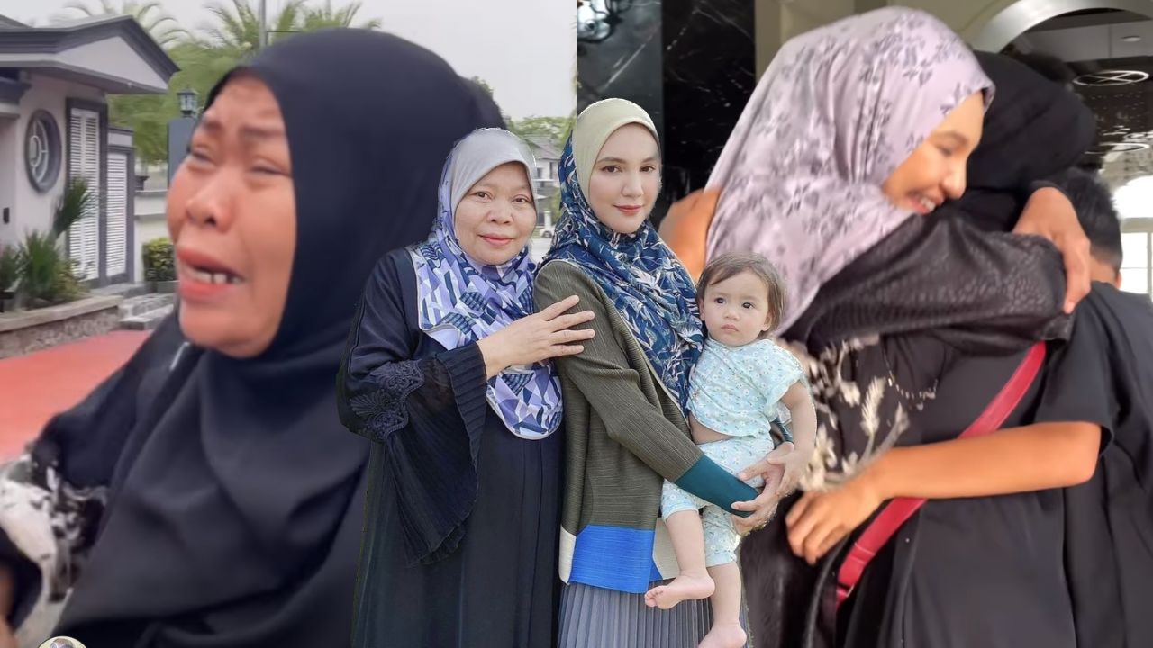 [VIDEO] Bibik Tudung Buat Kejutan! Kembali Ke Pangkuan Keluarga Aliff Syukri, Shahida Sebak Dalam Gembira