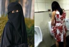 Pondan Selamba Masuk Tandas Perempuan, Wanita Berniqab Terbantut Nak Betulkan Tudung – ‘Risau Aurat Terdedah’