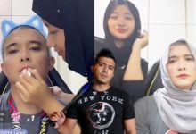 [VIDEO] ‘Malik Dah Jadi Malika’ – Netizen Terhibur Aaron Aziz Tadah Muka Kena ‘Makeup’ Dengan Anak