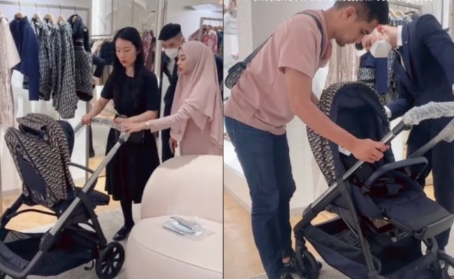 [VIDEO] Beruntung.. Suami Layan Mengidam Isteri Beli ‘Stroller’ Harga RM23,000