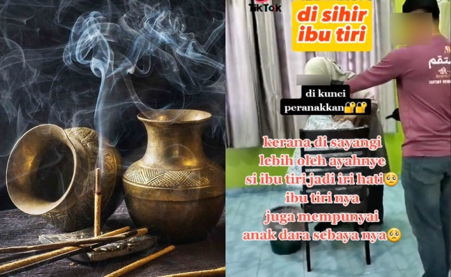[VIDEO] Gara-Gara Cemburu Dengan Kasih Sayang Suami, Wanita Tergamak Sihir Anak Tiri