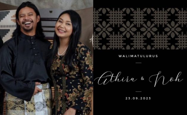 Kad Undangan Noh And Fatin Tular Nikah 23 September Depan