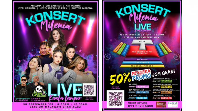 Konsert Milenia Live In Kuala Lumpur