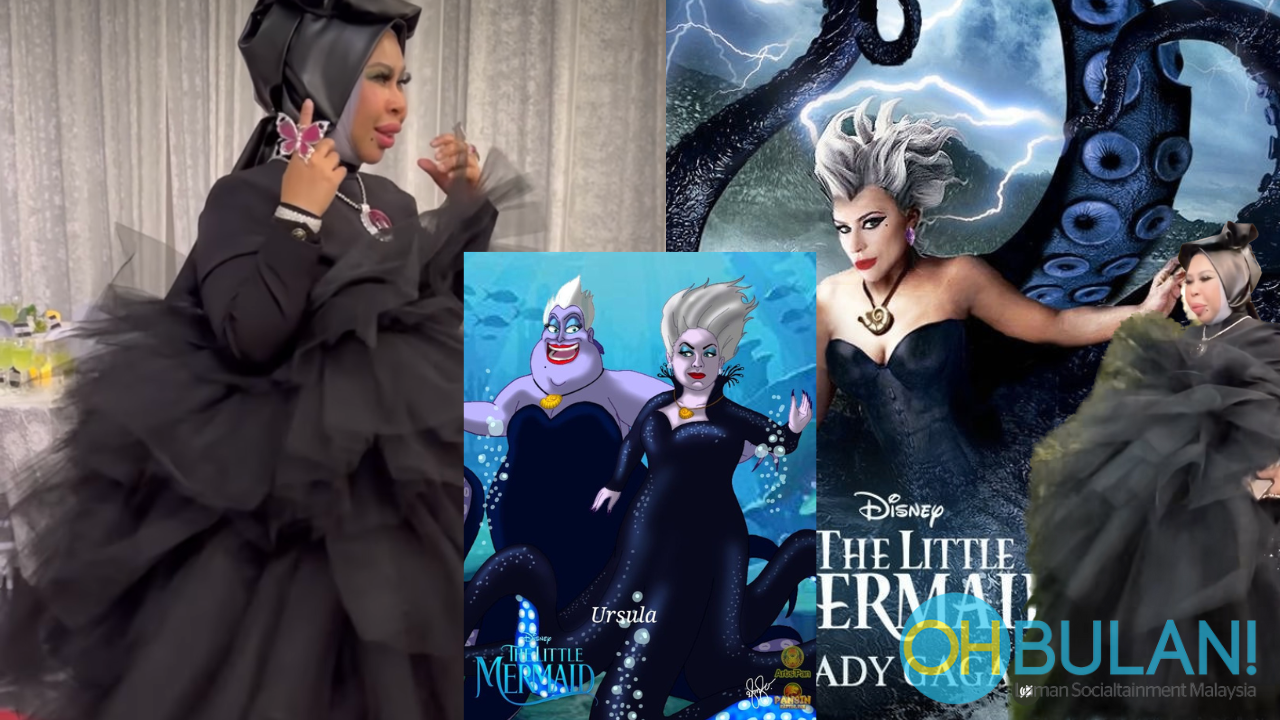 [VIDEO] Vida Tampil Anggun Berbusana Hitam Kembang, Netizen Samakan Dengan Watak Ursula Little Mermaid