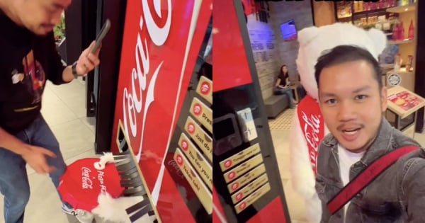 Kelakar Teruk, Influencer Ni Kena ‘Prank’ Dengan ‘Vending Machine’ Pizza Hut