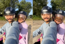 [VIDEO] Shila Amzah Senyum Lebar Naik Motor Peluk Suami, Netizen Komen ‘Tolong Hormat Kami Yang Single Ni’