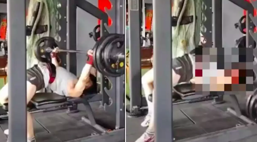 Tular Video Lelaki Maut Dihempap Barbel 100kg