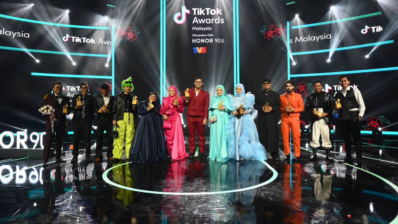 Tahniah! TikTok Awards Malaysia 2023 Catat 5.31 Bilion Capaian Platform Digital