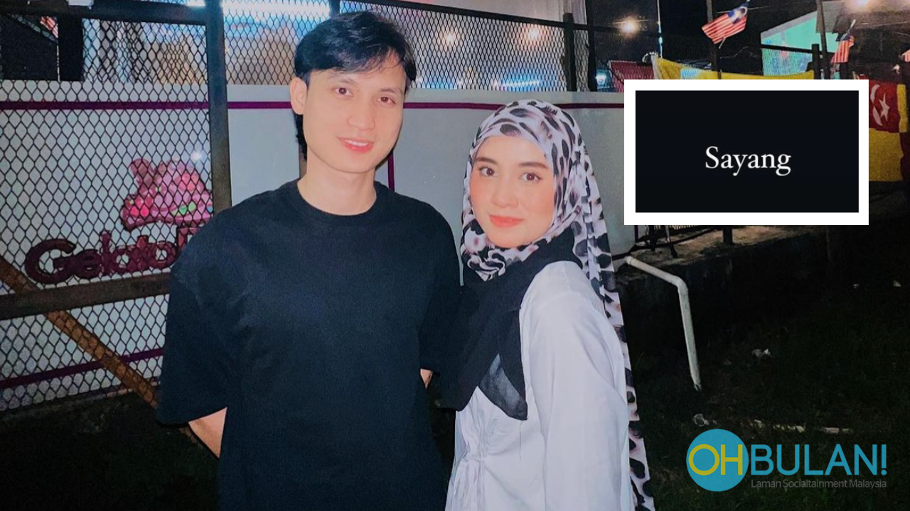 Syada Amzah Payung Gambar Kekasih, Letak Kapsyen Sayang