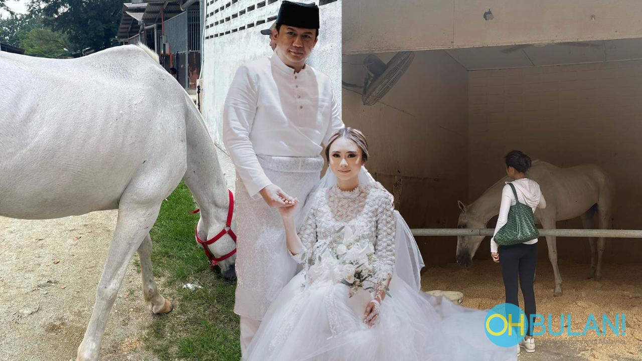 Suami Beri Intan Najuwa Kuda Putih Sempena Hari Jadi – ‘Hadiah Yang Paling Terbaik’