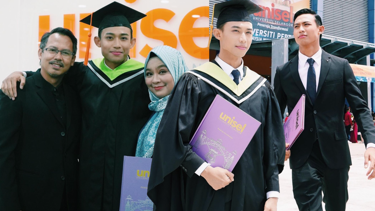 Mierul Aiman Kini Pemegang Ijazah Sarjana Muda Kejuruteraan Mekanikal, Gembira Dapat Tunaikan Janji Pada Ibu Bapa