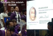 [VIDEO] Isteri Meninggal Dunia Selepas Lahirkan Anak, Suami Jadi Wakil Ambil Ijazah Di Majlis Graduasi