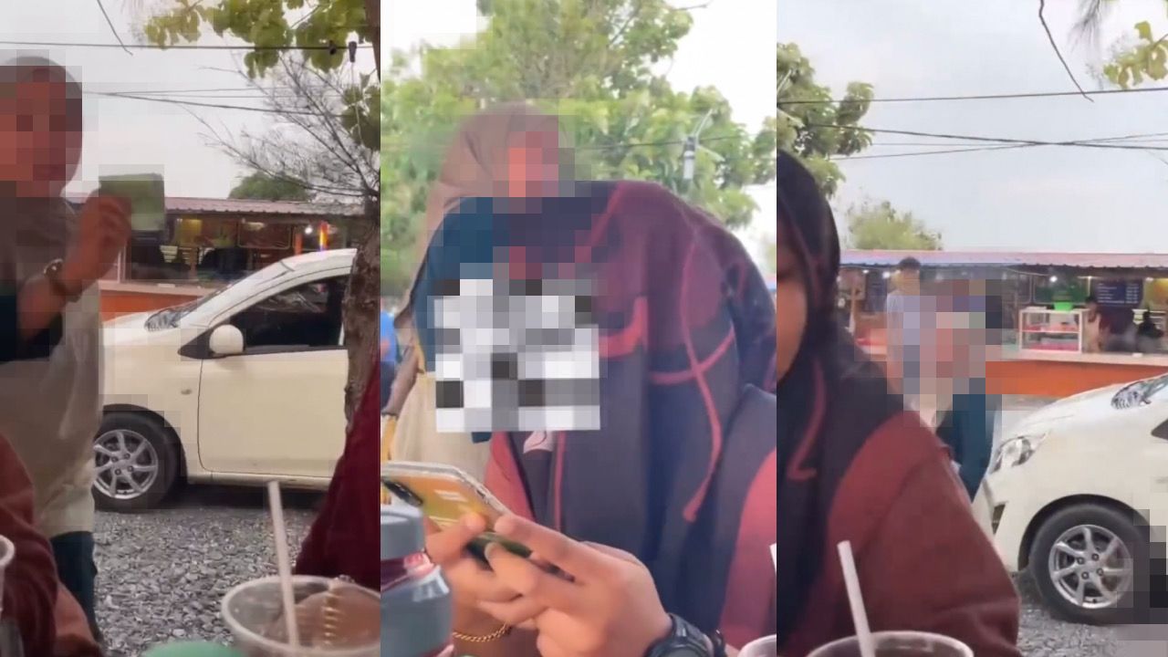 [VIDEO] Pekerja Warung Mengamuk, Campak Duit & Didakwa Mahu Baling Selipar Pada Pelanggan