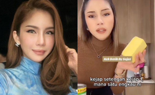 [VIDEO] Sajat Buat Kek Batik Ikut Resipi Netizen – ‘Kelakar, Hilang Stres Tengok Dia’