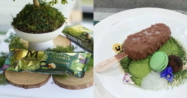 Peminat Aiskrim Craving Bila Tengok Magnum Matcha Crumble, Sampai Viral!