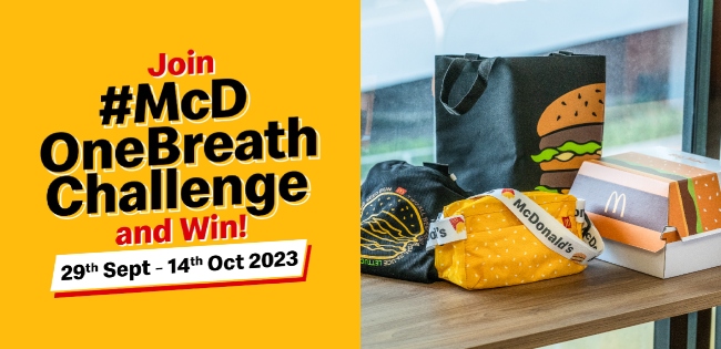 Jom Sertai #McDOneBreathChallenge, Ada Edisi Terhad Big Mac Swag Box Menanti Korang!
