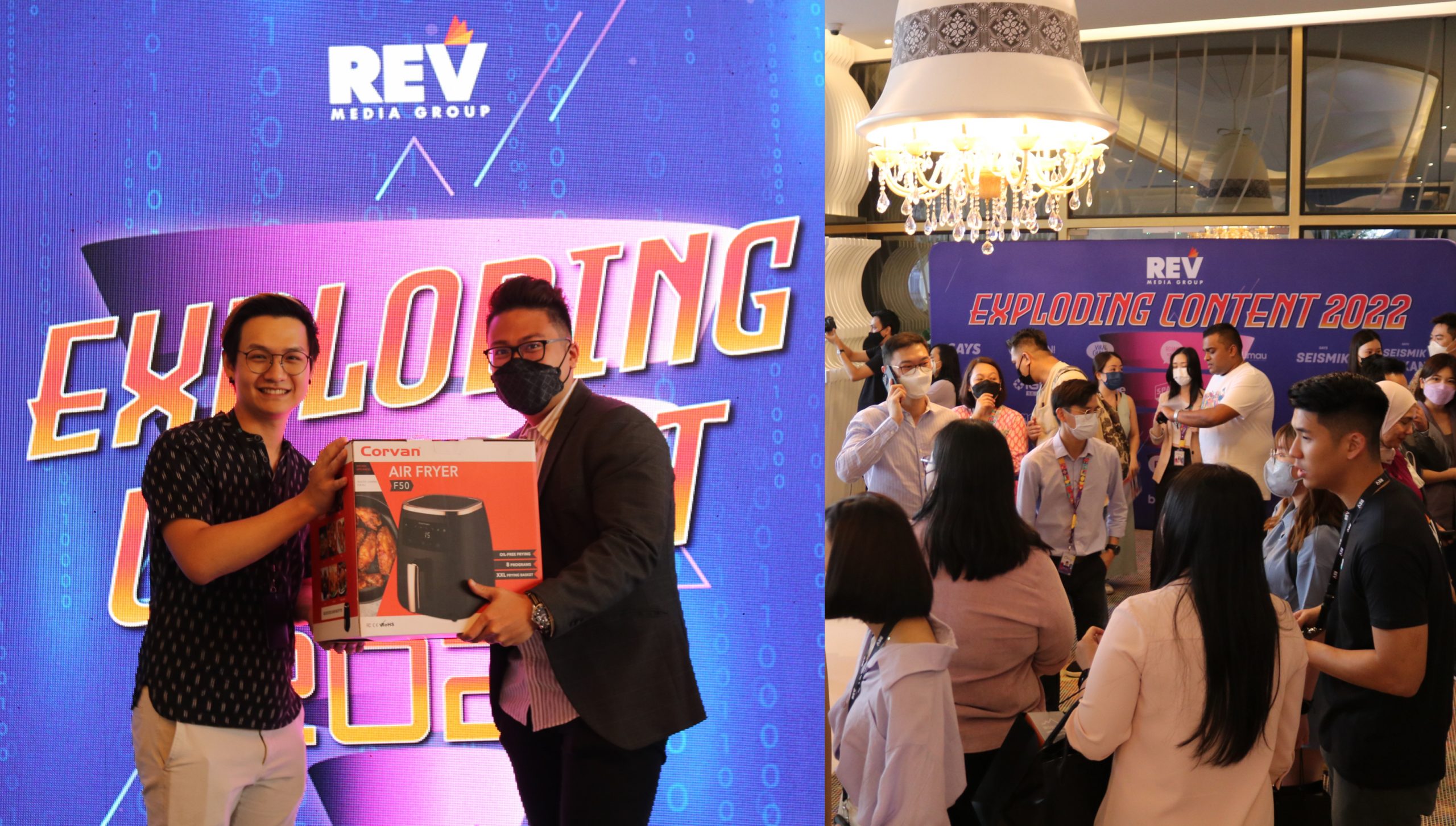 Exploding Content 2023 Anjuran Kumpulan Media REV Kembali Lagi!