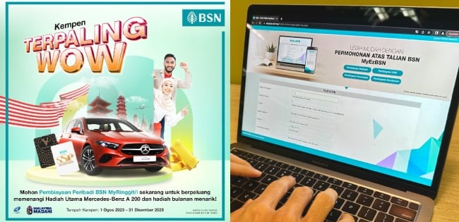 BSN Tawar Pembiayaan Peribadi ‘Terpaling Wow’ – Ada Hadiah Mercedes-Benz A 200 Untuk Korang!
