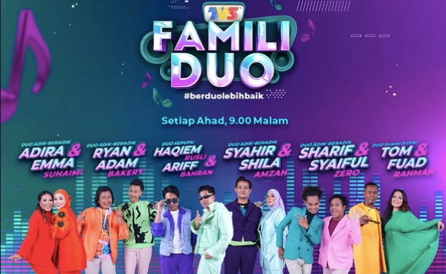 Raih 3.8 Juta Tontonan Pada Minggu Pertama, Famili Duo 2023 Kalahkan Semua Rancangan Hiburan Malam Ahad