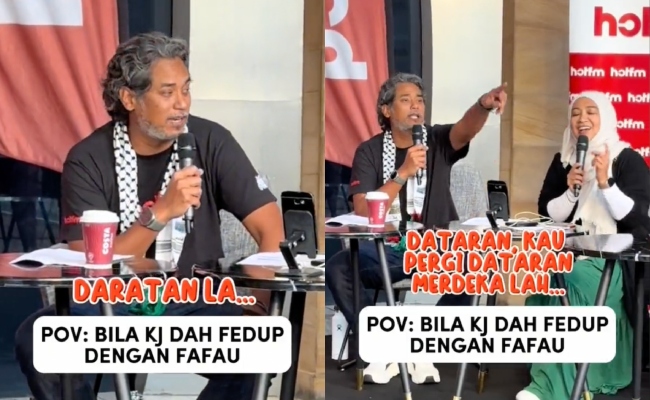 KJ Fed Up Dengan Fafau