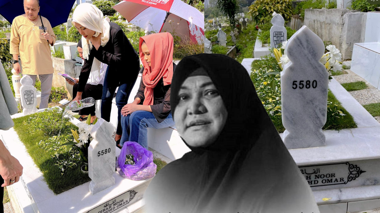 Suki Low & Nikki Palikat Ziarah Kubur Adibah Noor – ‘Melepaskan Kerinduan’
