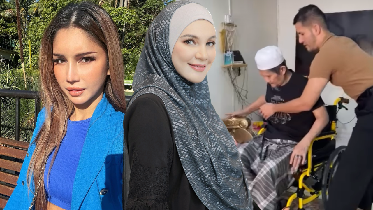 Isteri Aliff Syukri Padam Video Beli Kerusi Roda Untuk Bapa Sajat – ‘Demi Menghormati Keluarga Dia’