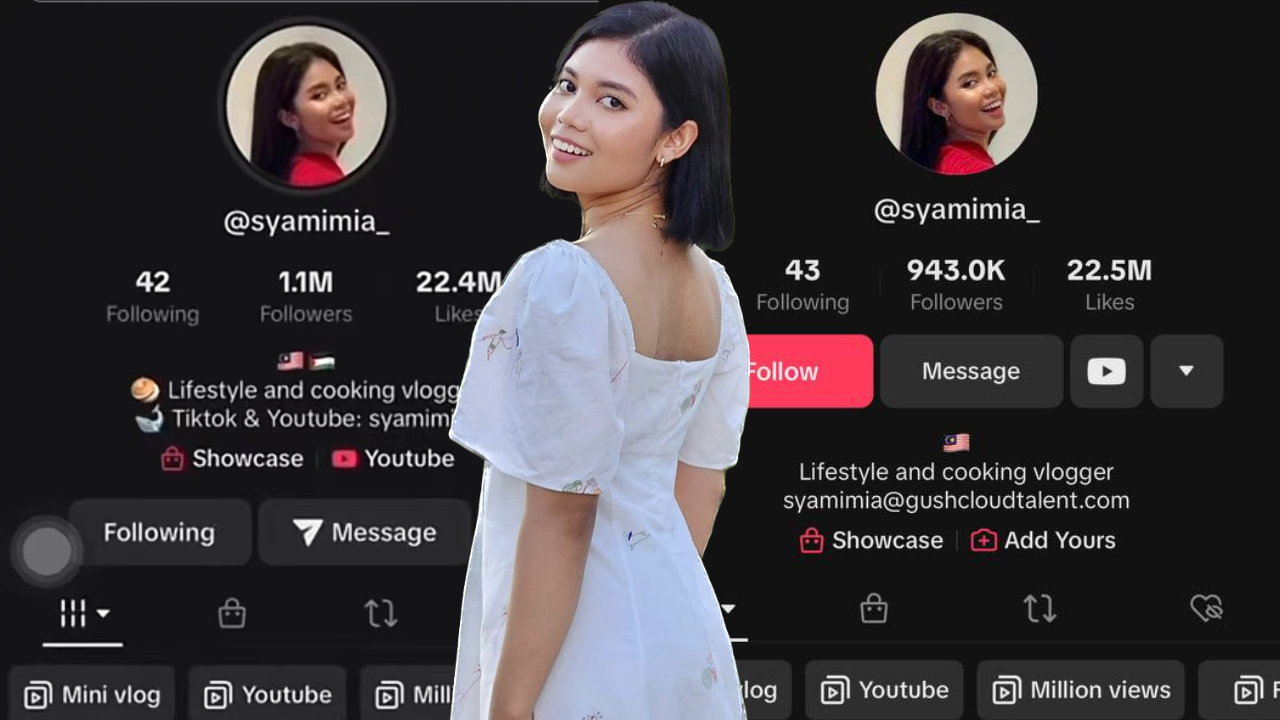 Netizen Tak Bergurau! Betul Betul Tekan Butang ‘Unfollow’, Syamimia Hilang 157 Ribu ‘Followers’ Di TikTok