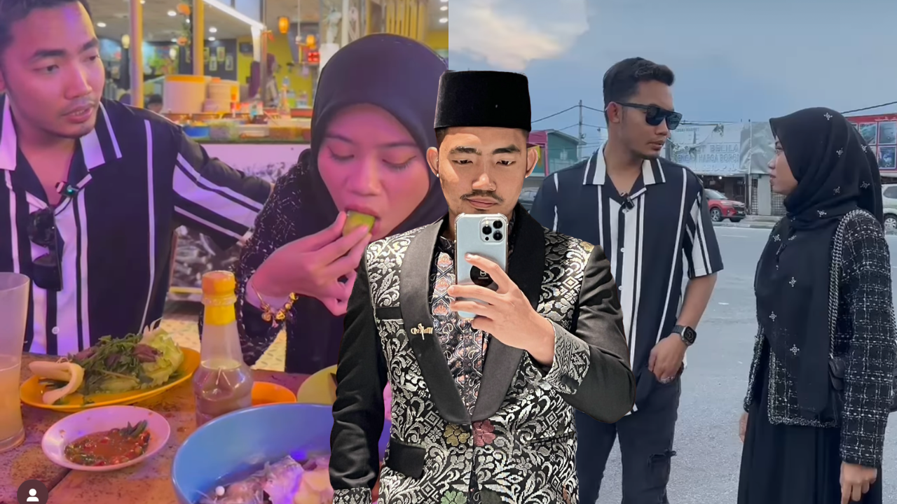 Netizen Sifatkan Abang Tesla Biadap Kutuk Makanan Budu! Buat Konten Guna Perkataan ‘Kau, Aku’ Dengan Isteri